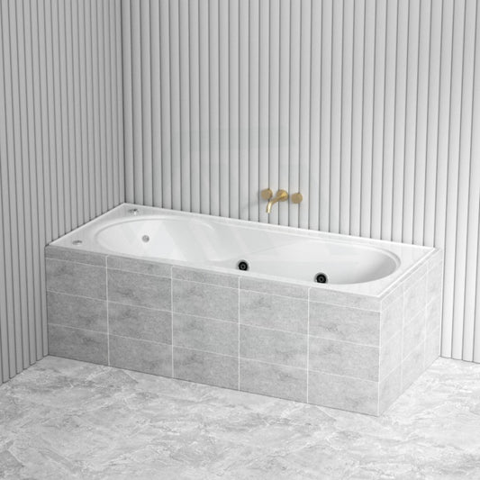 Broadway Allura Spa Bathtub 1530/1670/1800X740X450Mm Rectangula Drop-In Tub Rectangular Baths