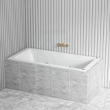 Broadway Alpha B Spa Bath With Non-Slip Base & Tiling Bead 1490/1700/1800X750X470Mm Rectangula