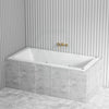 Broadway Alpha Spa Bathtub 1490/1700/1800X750X470Mm Rectangula Drop-In Tub Rectangular Baths