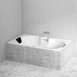 Broadway Andorra Spa Bath 1790X1100X530Mm Rectangula Drop-In Tub Rectangular Baths