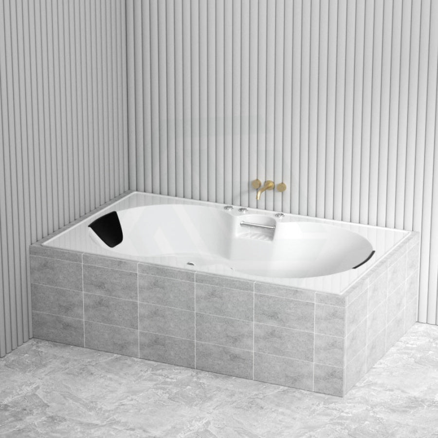 Broadway Andorra Spa Bath 1790X1100X530Mm Rectangula Drop-In Tub Rectangular Baths