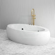 Broadway Aplauso 1920X1100X660Mm Oval Acrylic Freestanding Spa Bathtub Baths