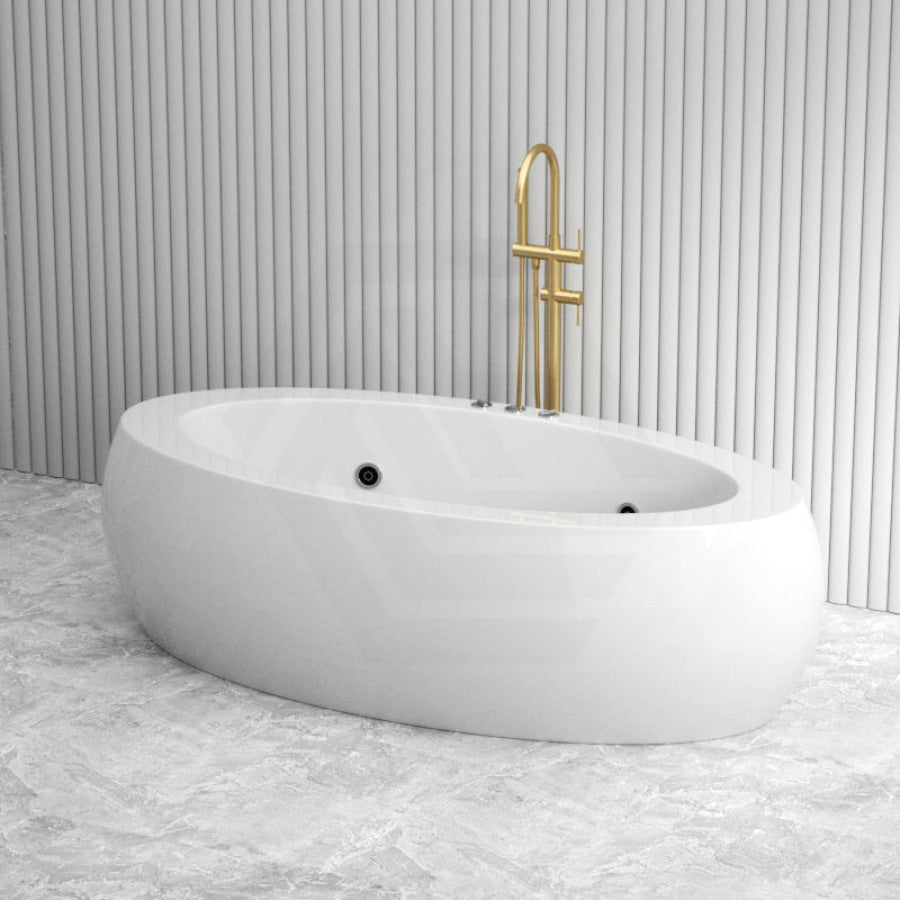 Broadway Aplauso 1920X1100X660Mm Oval Acrylic Freestanding Spa Bathtub Baths