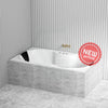 Broadway Bargelo Petite Spa Bath 1780X890X510Mm Rectangula Drop-In Tub Rectangular Baths