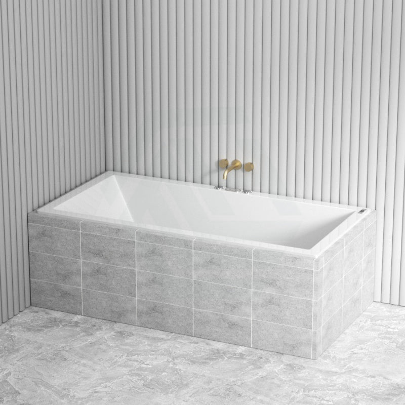 Broadway Catolina Spa Bath 1550/1680/1800X840X480/500Mm Rectangula Drop-In Tub Rectangular Baths