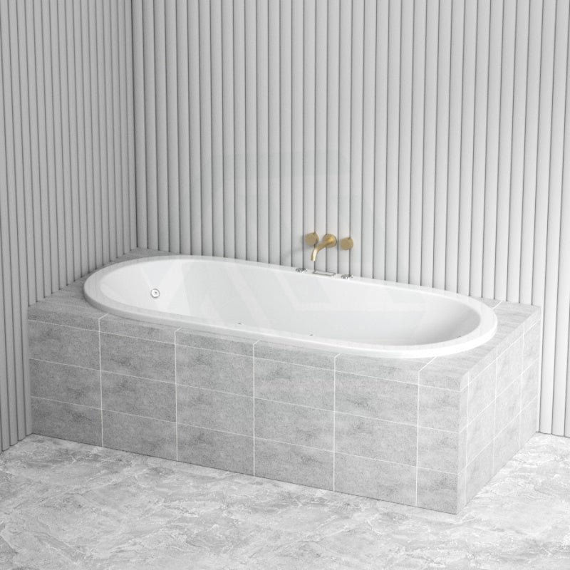 Broadway Florentine Spa Bath 1485/1640/1775Mm Oval Drop-In Tub Baths