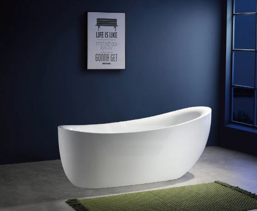 Broadway Fs21 1800X900X800Mm Oval Acrylic Freestanding Spa Bathtub Baths