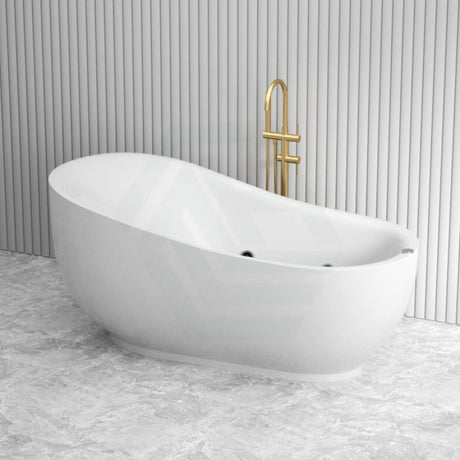 Broadway Fs21 1800X900X800Mm Oval Acrylic Freestanding Spa Bathtub Baths