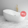 Broadway Fs21 1800X900X800Mm Oval Acrylic Freestanding Spa Bathtub Baths