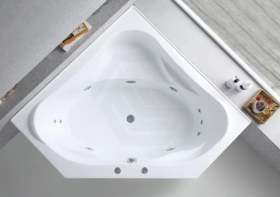 Broadway Fs53 1290/1490X640Mm Corner Spa Bathtub Acrylic Baths