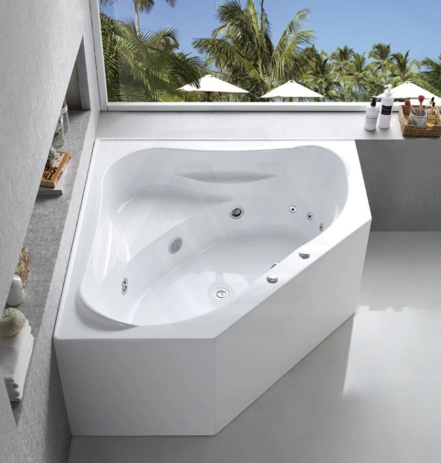 Broadway Fs53 1290/1490X640Mm Corner Spa Bathtub Acrylic Baths