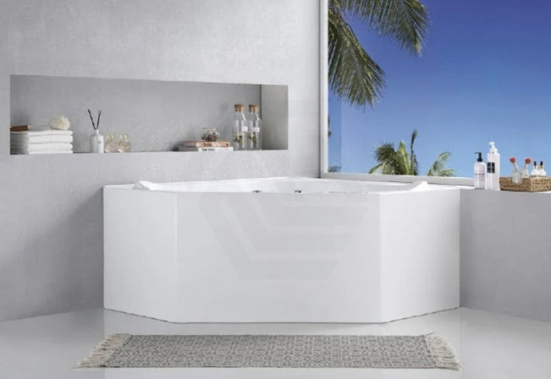 Broadway Fs53 1290/1490X640Mm Corner Spa Bathtub Acrylic Baths