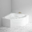 Broadway Fs53 1290/1490X640Mm Corner Spa Bathtub Acrylic Baths