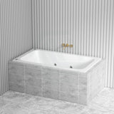 Broadway Grandisimo Spa Bath 1400X820X520Mm Rectangula Drop-In Tub Rectangular Baths