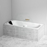 Broadway Isabella Spa Bath 1320/1530/1650/1800X815X530Mm Rectangula Drop-In Tub Rectangular Baths