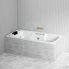 Broadway Marchena Spa Bath 1725X860X530Mm Rectangula Drop-In Tub Rectangular Baths