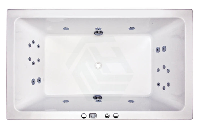 Broadway Quadrato Spa Bath 1800X1100X500Mm Rectangula Drop-In Tub Rectangular Baths