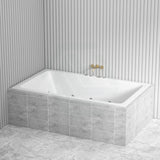 Broadway Quadrato Spa Bath 1800X1100X500Mm Rectangula Drop-In Tub Rectangular Baths