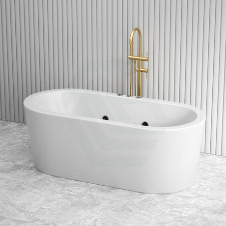 Broadway Redondo 1500/1700X800X600Mm Oval Acrylic Freestanding Spa Bathtub Baths