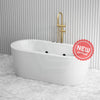 Broadway Redondo 1500/1700X800X600Mm Oval Acrylic Freestanding Spa Bathtub Baths