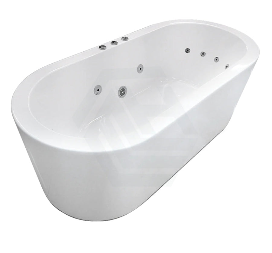 Broadway Redondo 1500/1700X800X600Mm Oval Acrylic Freestanding Spa Bathtub Baths