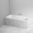 Broadway Tano Spa Bath 1800X850X500Mm Rectangula Drop-In Tub Rectangular Baths