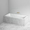 Broadway Tano Spa Bath 1800X850X500Mm Rectangula Drop-In Tub Rectangular Baths