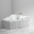 Broadway Zamora Spa Bathtub 1485X1485X490Mm Corner Drop-In Tub With Jets Baths