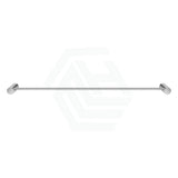 N#1(Nickel) Aquaperla 600Mm Round Brushed Nickel Single Towel Rail Stainless Steel Rails