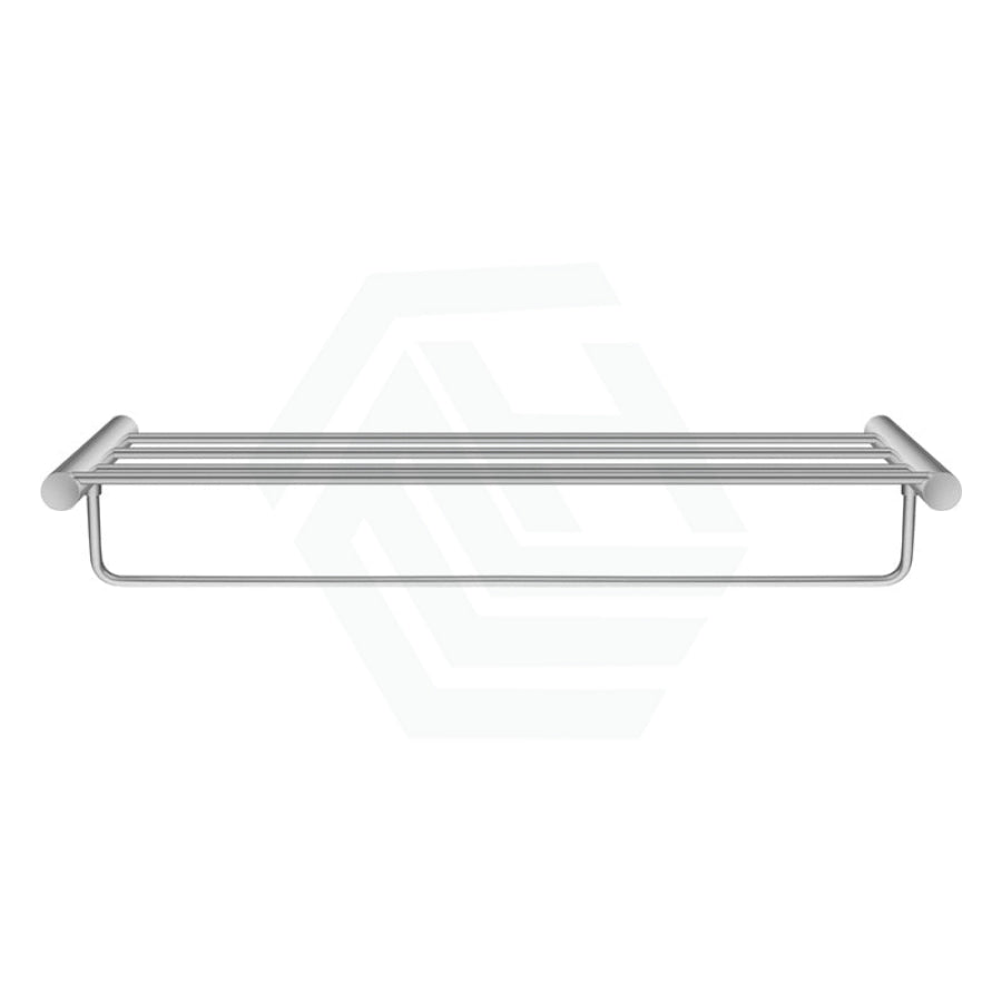 N#1(Nickel) Aquaperla 600Mm Brushed Nickel Towel Rack Stainless Steel Racks