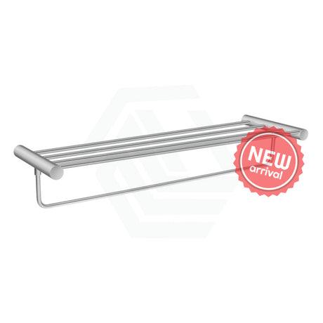 N#1(Nickel) Aquaperla 600Mm Brushed Nickel Towel Rack Stainless Steel Racks