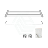 N#1(Nickel) Aquaperla 600Mm Brushed Nickel Towel Rack Stainless Steel Racks