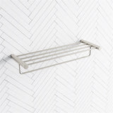 N#1(Nickel) Aquaperla 600mm Brushed Nickel Towel Rack Stainless Steel