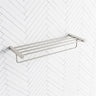 Aquaperla 600mm Towel Rack Stainless Steel Brushed Nickel / Gunmetal Grey / Brushed Brass