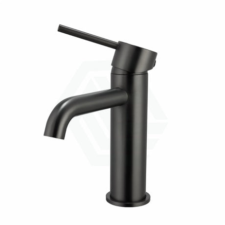 M#1(Gunmetal Grey) Lucid Pin Round Gunmetal Grey Basin Mixer Tap Bathroom Vanity Short Mixers