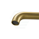 G#1(Gold) Lucid Pin Round Brushed Brass Basin Mixer Tap Bathroom Vanity Gold Short Mixers