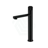 Ceejay Push High Rise Solid Brass Basin Mixer Matt Black