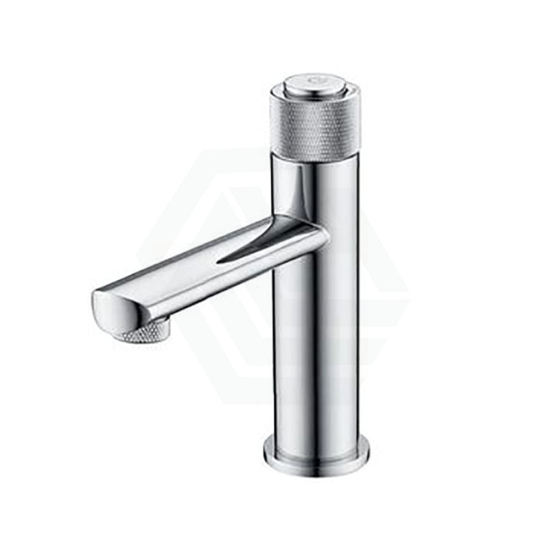 Ceejay Push Solid Brass Basin Mixer Chrome