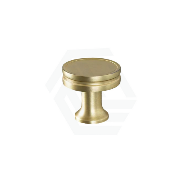 Ceto Harrington Vanity Round Handle Brushed Gold Bathroom