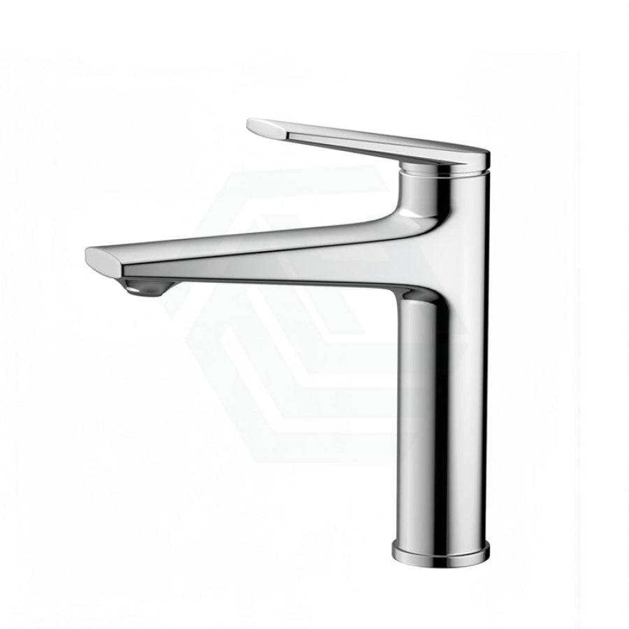 Chrome Basin Mixer Tap Bathroom Vanity Solid Brass Short Mixers