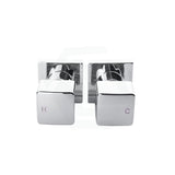 Chrome Cubic Shower Bath Wall Taps Bathroom Products