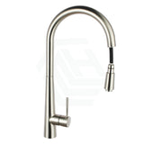 Chrome Solid Brass Round Mixer Tap With 360 Swivel And Pull Out For Kitchen Kitchen Products