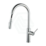 Chrome Solid Brass Round Mixer Tap With 360 Swivel And Pull Out Spray Option For Kitchen Kitchen