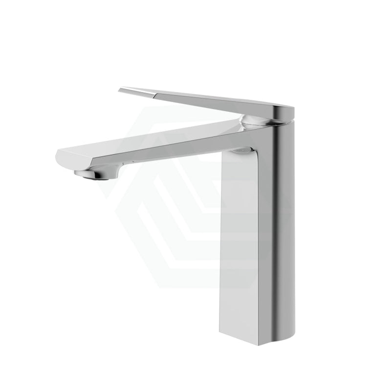 Chrome Solid Brass Short Basin Mixer Tap Vanity For Bathroom Mixers