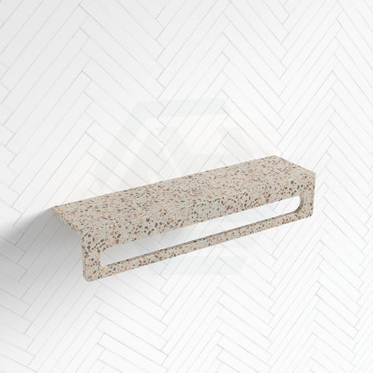 Concrete Towel Rack Wall Mounted Terrazzo Colour With Installation Screws Racks