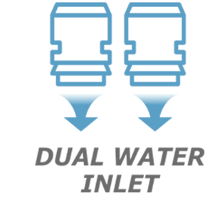 Dual Water Inlet