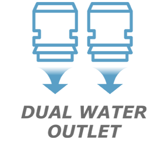 Dual Water Outlet