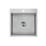 Eden 480X500X230Mm Handmade Single Bowl Kitchen/Laundry Sink Stainless Steel 304 Above/Undermount