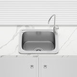 Eden 555X455X200Mm Single Bowl Drop-In Laundry Sink Stainless Steel 304 Kitchen Sinks