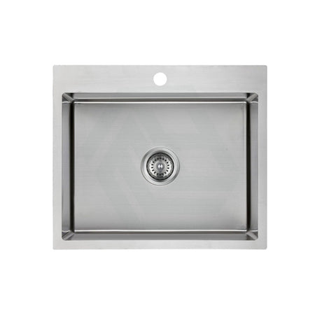 Eden 580X500X230Mm Single Bowl Kitchen/Laundry Abovemount Sink Stainless Steel 304 Kitchen Sinks